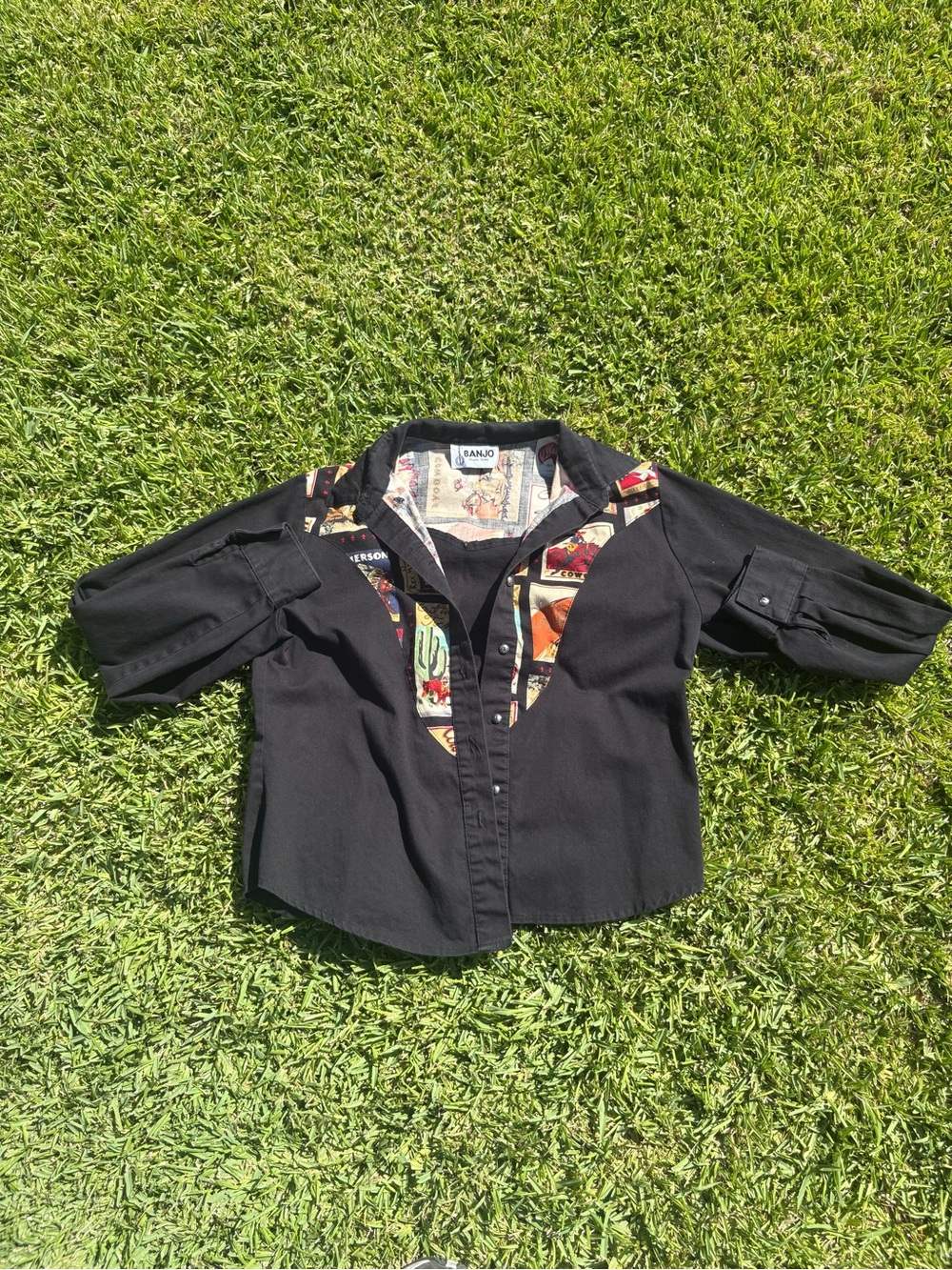 western pop art shirt